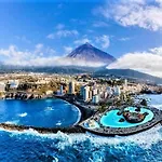 度假居 Cave House In Tenerife With Pool And 拉奥罗塔瓦